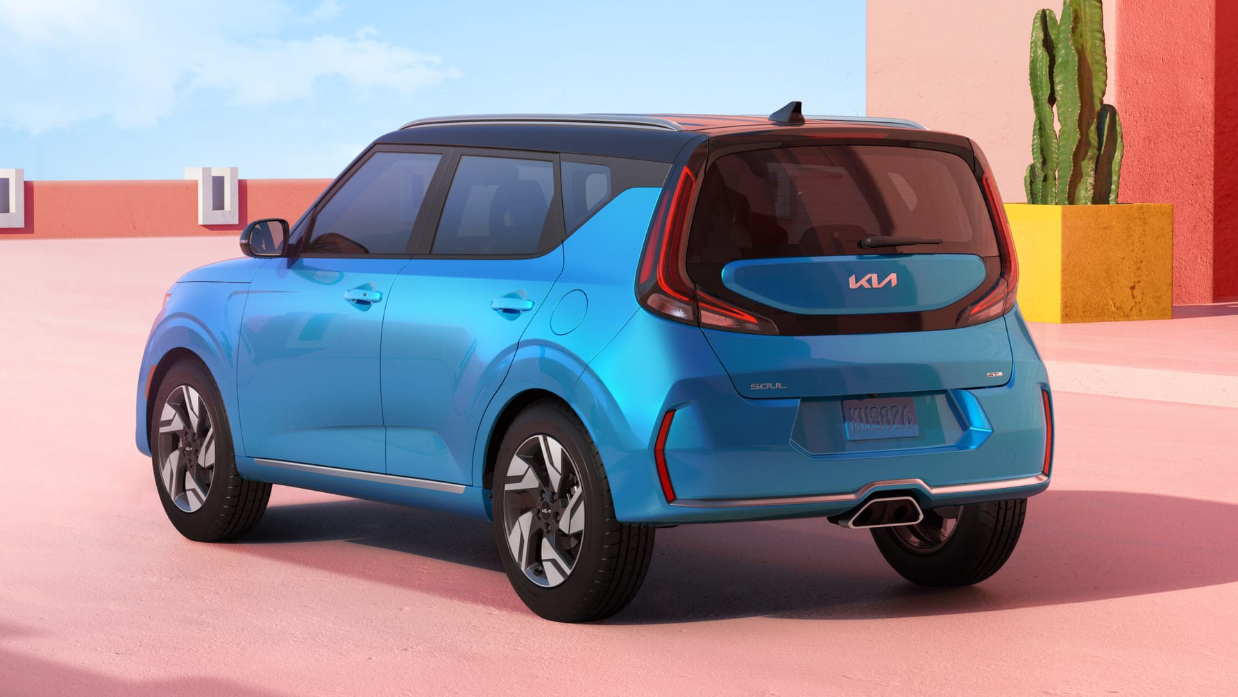 The 2022 Kia Soul EV facelift could look a bit like this Top Gear